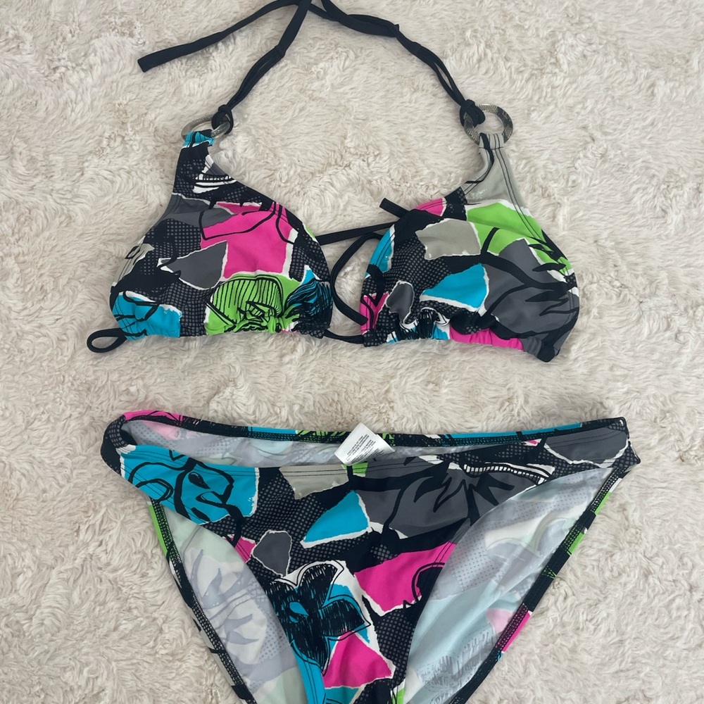 Body Glove Black and Pink Bikini